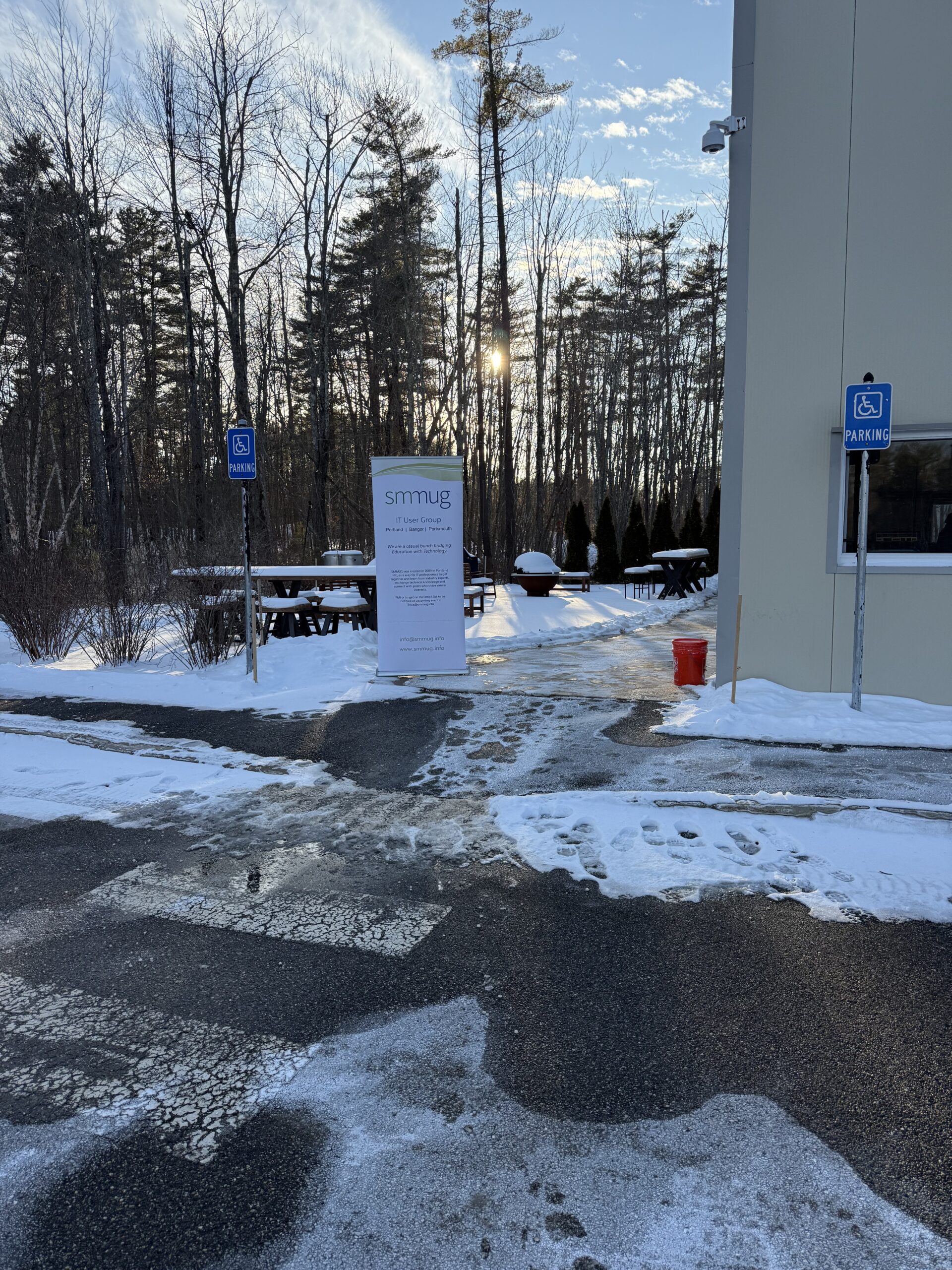 Getting the venue ready
